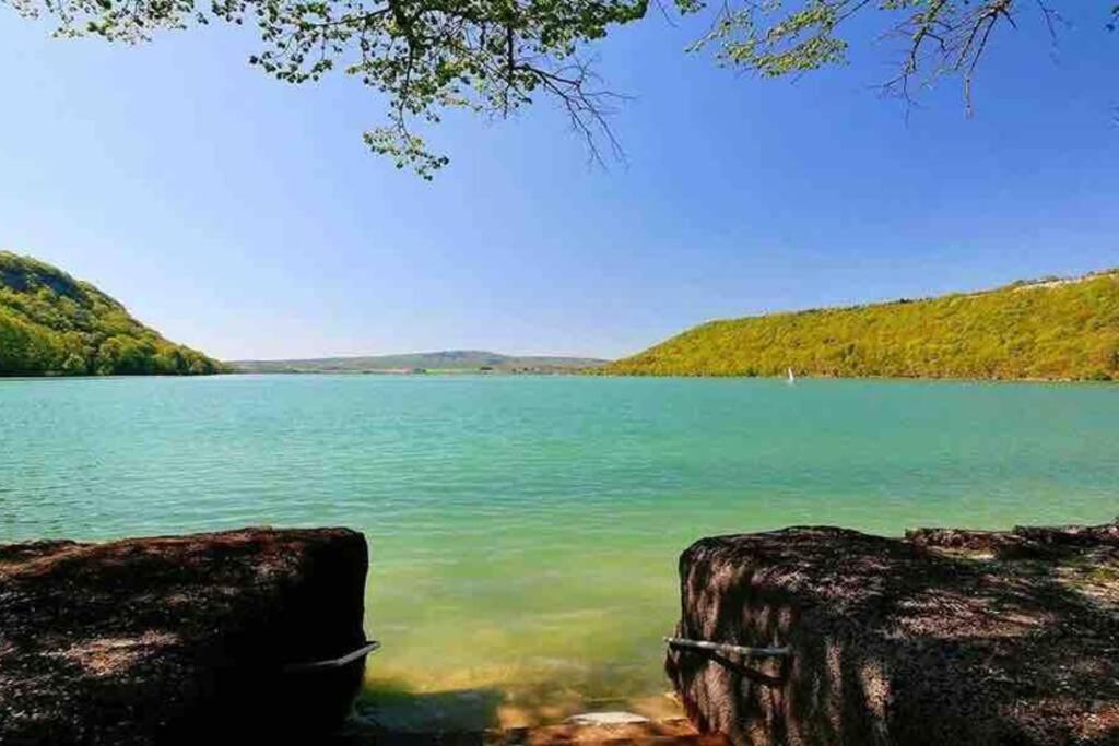 Maison/Gite Familial Dans Le Jura A 200M Du Lac Avec Piscine Privee Marigny  Luaran gambar